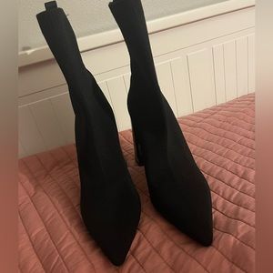 Zara fabric ankle boots